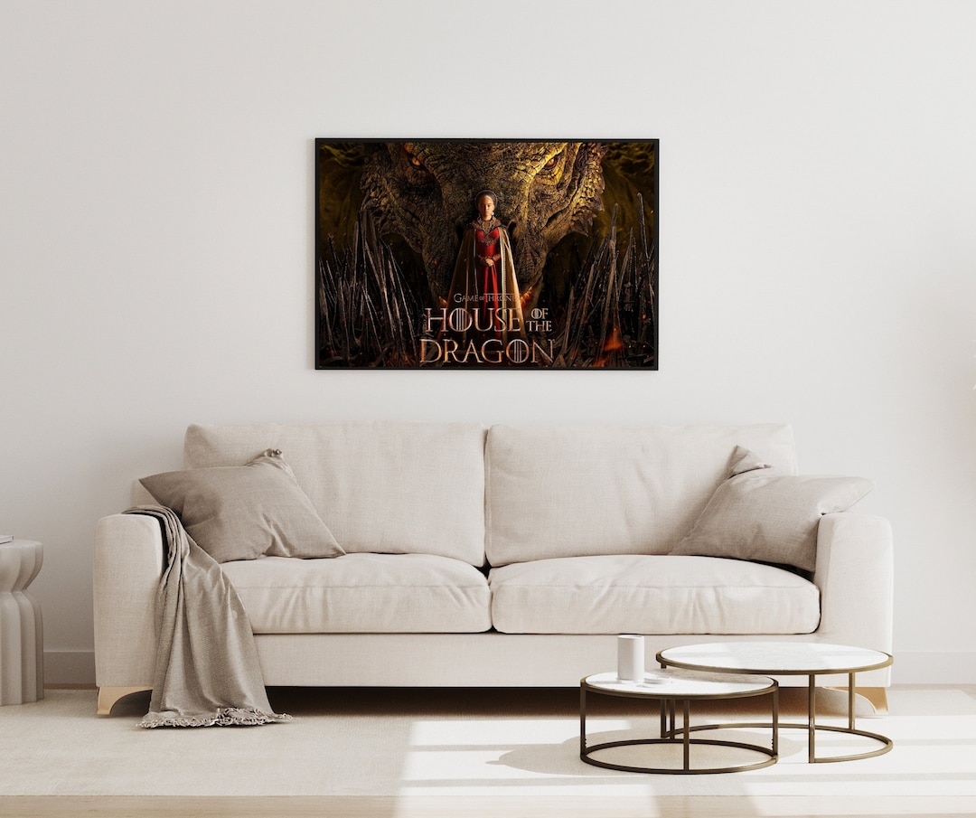 Game of Thrones Posters, House of the Dragon Print, Jon Snow and ...