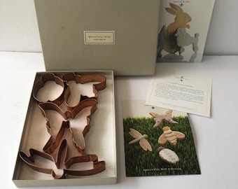 Martha by Mail Stewart Cooper Cookie Cutters BEAUTIFUL BUGS Insects Box
