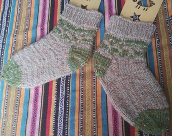 Winter Socks - Slippers - Hand Knitted