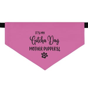 Dog Birthday Gotcha Day Bandana, Pet Bandana Collar, Dog Bandana, Puppy Bandana, Dog Birthday Gift, Gotcha Day Gift, Pet Accessories