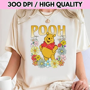 Pooh Bear PNG, Family Png, Vacation Heat PNG, Cricut Files, Kids T-Shirt Design