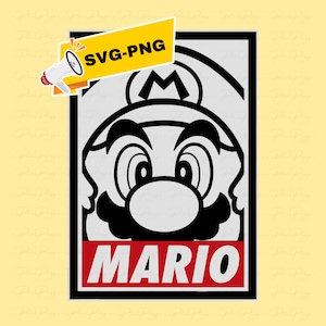 Super Mario SVG Bundle , Super Mario Font , Super Mario Bros Svg , Super Mario Christmas , Super Mario Svg Png Jpg Bundle