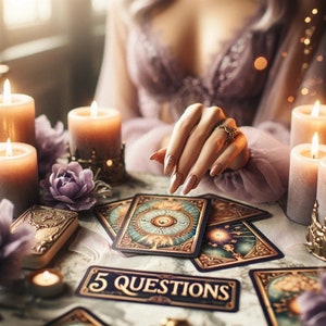 Tarot 5 questions voyance même jour image 1