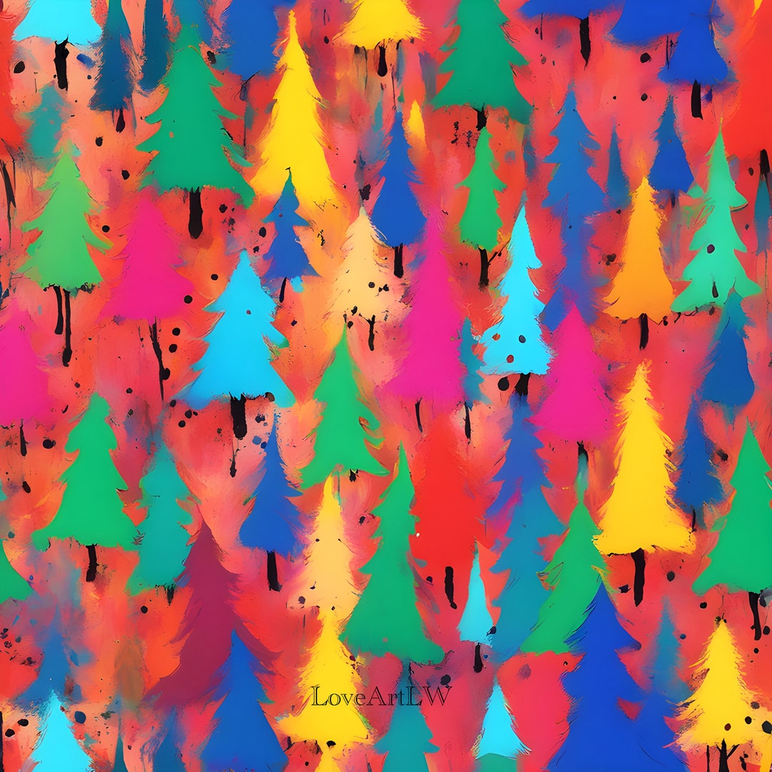 DIY Christmas Wrapping Paper Design Christmas Decor Premium Etsy