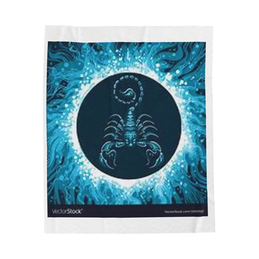 Scorpio Blanket Etsy