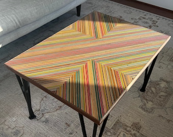 Recycled Skateboard table