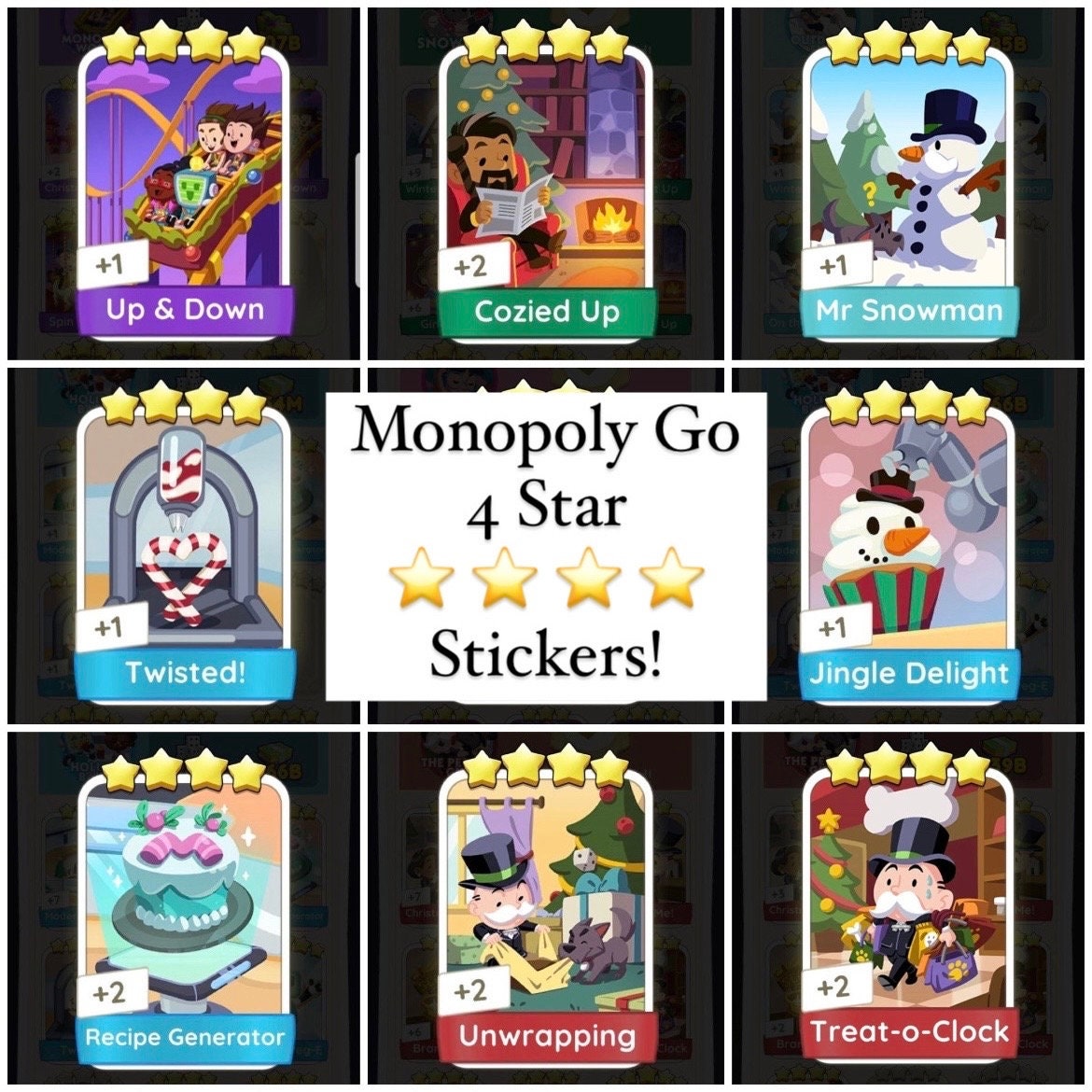 Monopoly GO! Card - Shake it! - Sasquatch - 5 Star Fast Delivery