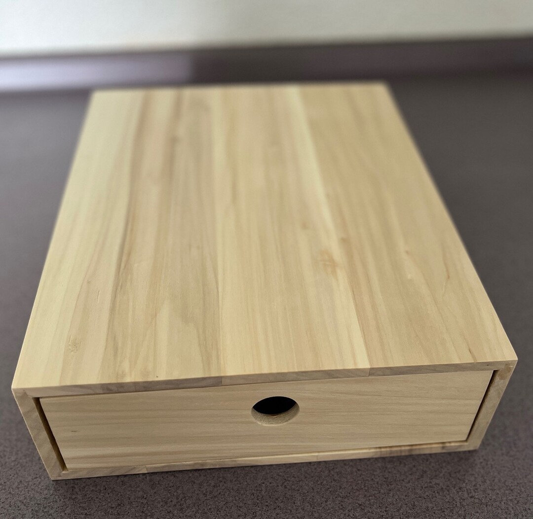 Pc Riser Wood Handmade Wooden Laptop or PC Riser With Drawer – Ergonomic PC Holder ...