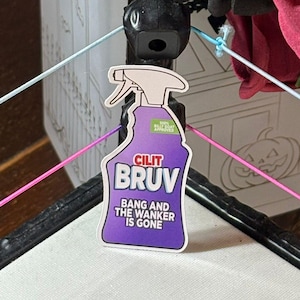 Cillit Bruv Vinyl Sticker 2.5&quot; - Pro Wrestling AEW/WWE/NJPW