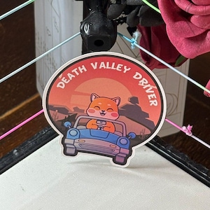 Death Valley Driver Wrestling Move 2.5&quot; vinyl sticker , Pro Wrestling sticker, AEW themed sticker, WWE laptop sticker, NJPW Gift