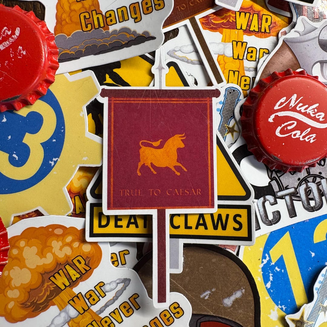 True to Caesar: Fallout New Vegas Video Game Sticker - Etsy