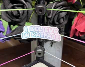 I believe in kayfabe - Pro Wrestling Gift (2.5")