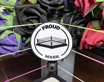 Proud mark Sticker - Pro Wrestling Gift (2.5")