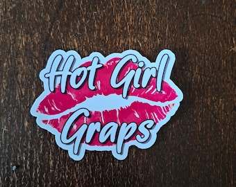 Hot girl Graps - Wrestling Sticker - 2.5 inch sticker - AEW WWE decal