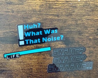 Metal Gear Solid Sticker Pack: Video Game Art (3 x 2.5")