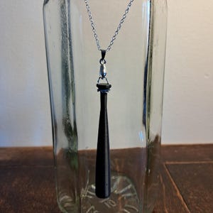 Baseball bat Necklace, Pro Wrestling jewellery, AEW WWE ECE themed necklace, Sting