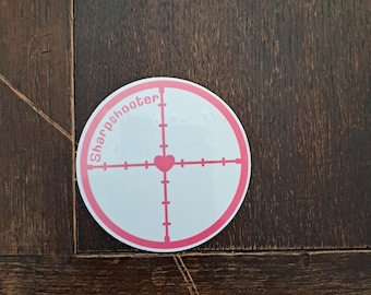 Sharpshooter Sticker: Pro Wrestling WWE WCW AEW
