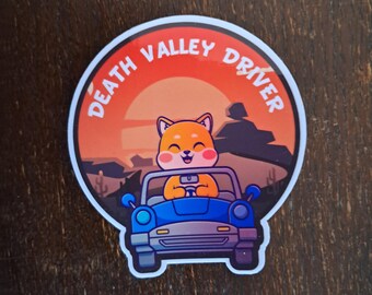 Deathvalley Driver Vinyl Sticker: Pro Wrestling Inspired (2.5 inch)