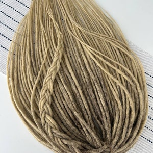 Ombre Blonde Synthetic Dreadlocks: Double Ended Dreads & Braids