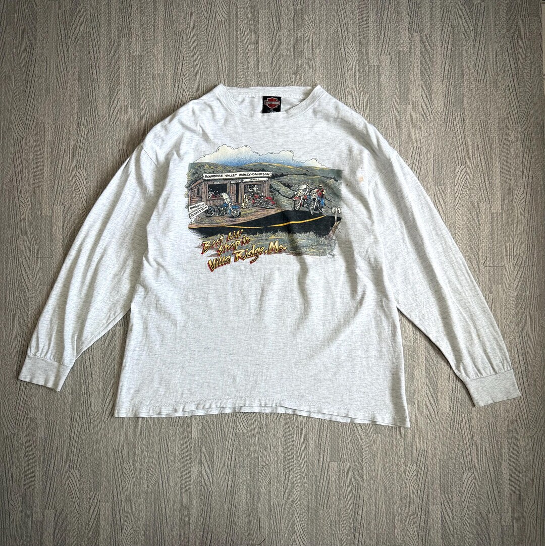 ヴィンテージ　Harley-Davidson Tシャツ 1987年製 Vintage 1987 Tiger Wild Harley Davidson Shirt Rare XL Single