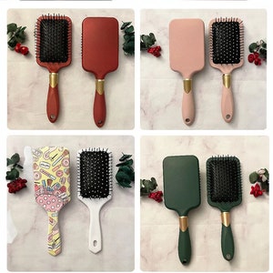 Personalized Comb Women's Hairbrush Hair Comb Ladies Brush Personalized Comb Bridesmaid Gift Gift for Her Gift image 6