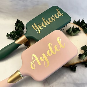 Personalized Comb Women's Hairbrush Hair Comb Ladies Brush Personalized Comb Bridesmaid Gift Gift for Her Gift image 3