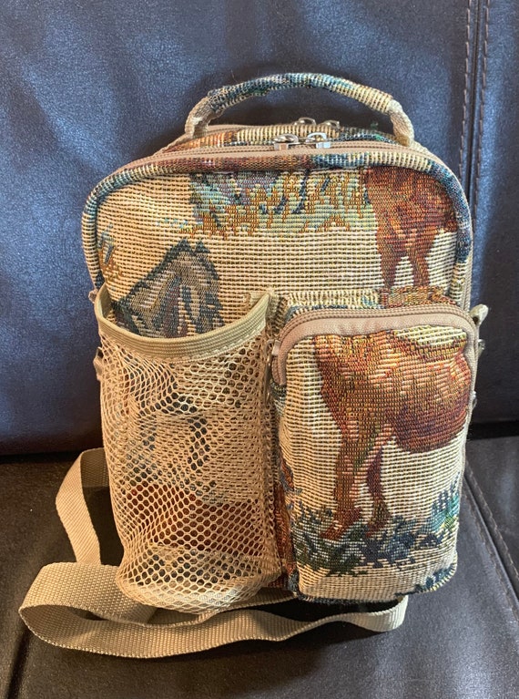 Horse Themed Convertible Crossbody to Hand Bag