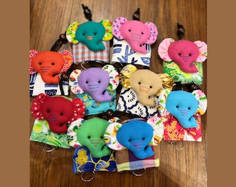 Wholesale : 50 Lovely elephant Key Cover for House Keys, Key Toppers, Key Keeper, Key Case, Key Fob, Key Pouch, Key Sleeve, Key Cover