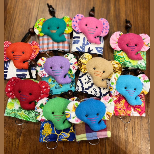 Wholesale : 50 Lovely elephant Key Cover for House Keys, Key Toppers, Key Keeper, Key Case, Key Fob, Key Pouch, Key Sleeve, Key Cover