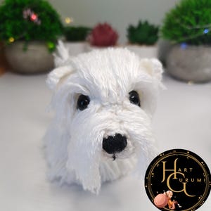 Crochet Dog Pattern – Mini Puppy Amigurumi PDF – Small Fluffy Dog Tutorial – Instant Download – Cute Handmade Gift Idea