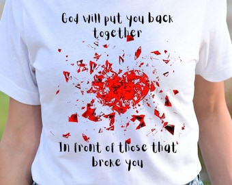 Restoration & Healing Christian T-Shirt Unisex Jersey Short Sleeve Tee, Christian T-shirt, Faith Healing T-shirt, Inspirational T-Shirt