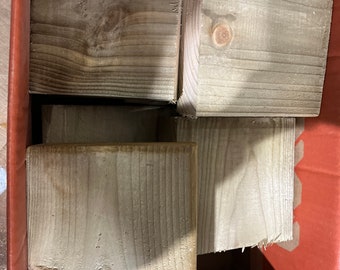 Boxed Offcuts of timber (first 20 orders get 100 50mm screws for free)