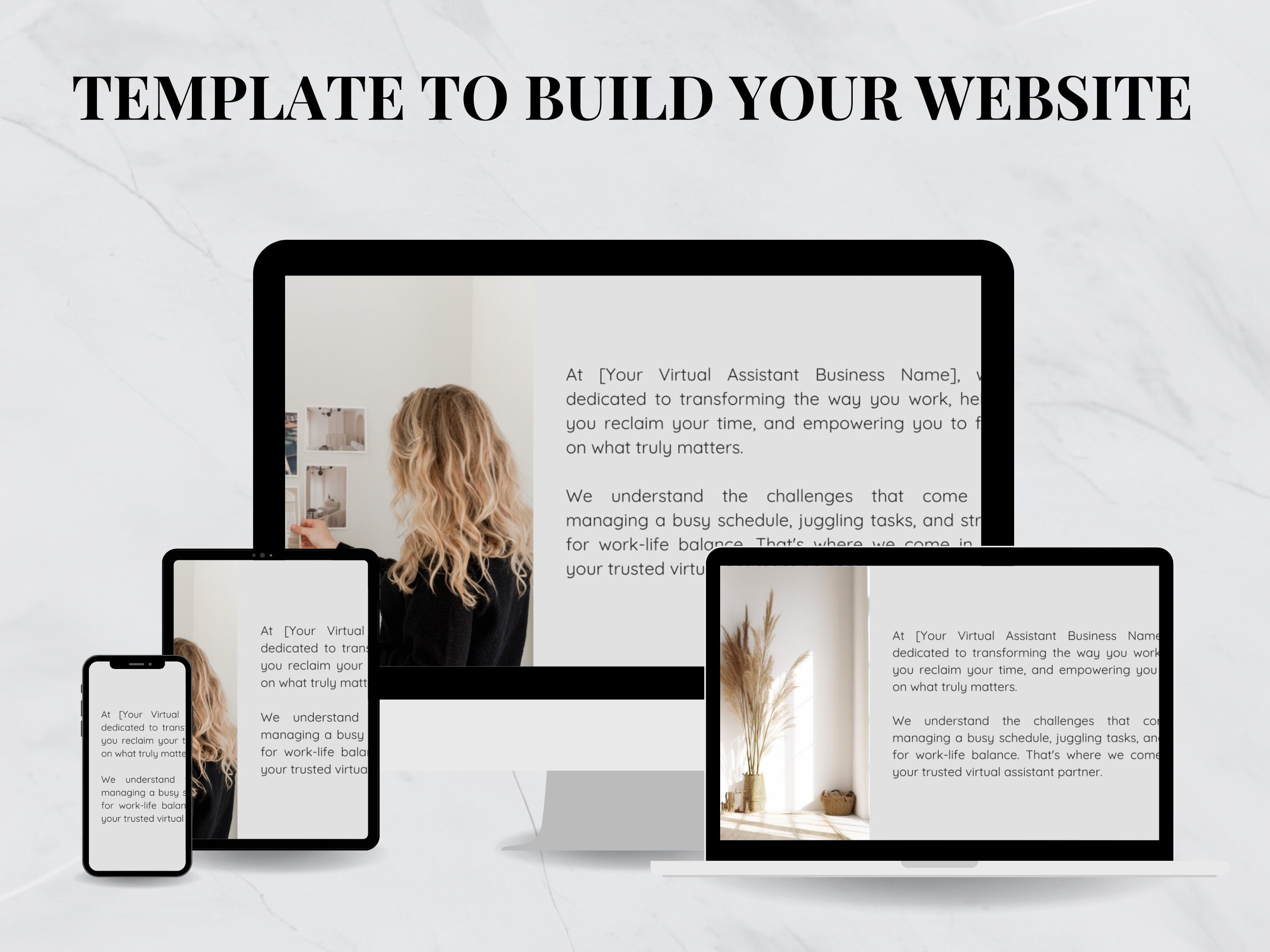 Virtual Assistant Package Bundle Etsy
