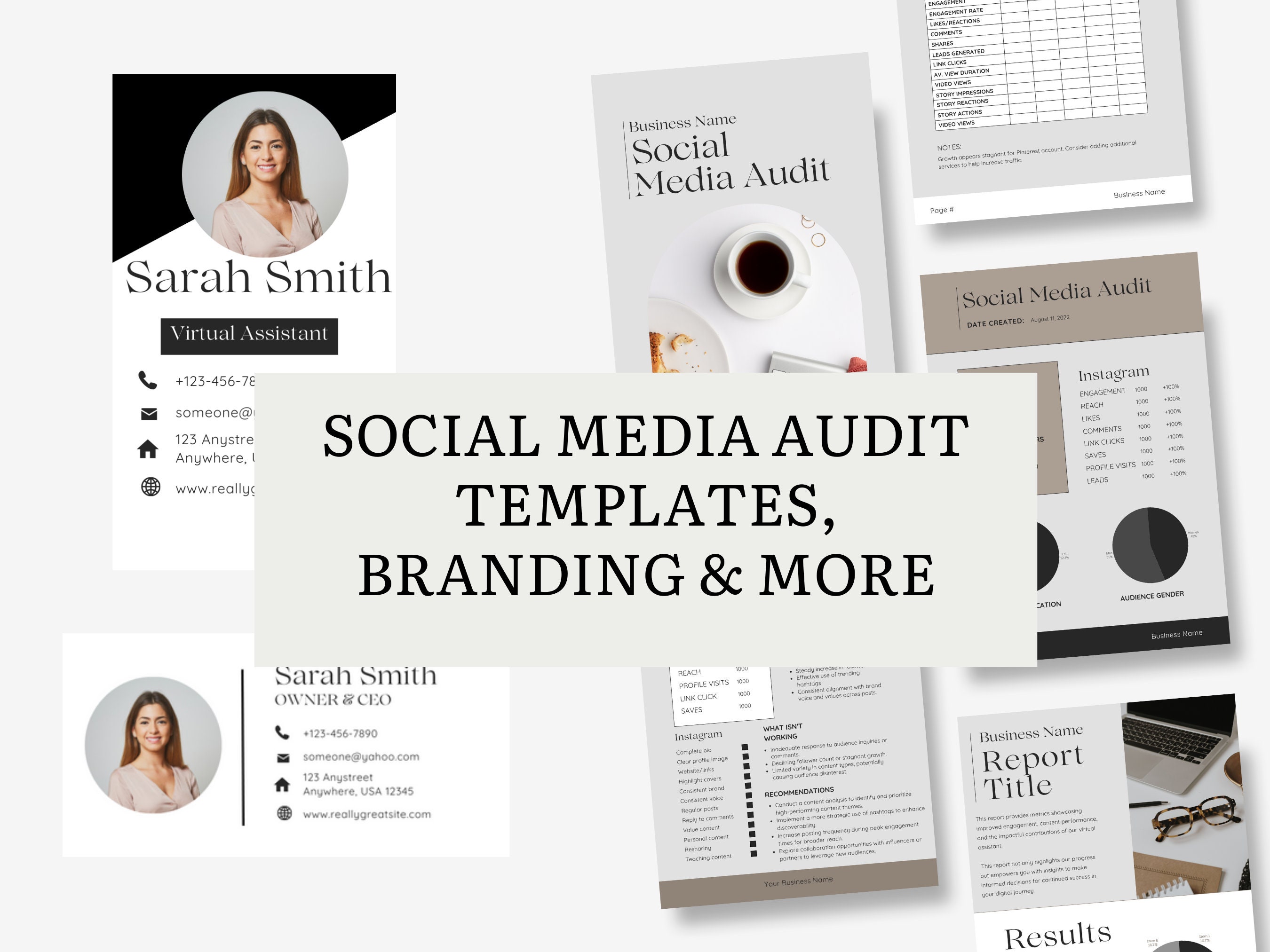 Modern Virtual Assistant Bundle - Etsy