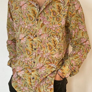Chemise homme 100% coton