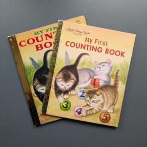 My First Counting Book - Little Golden Book - Lilian Moore, Garth Williams