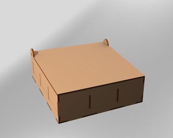 Tea Box, 4 Different Size With Flip Up Lid Box Laser Cut SVG Files, Storage Box Files, Vector Files For Laser Cutting