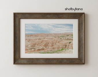 Badlands National Park Photography Print | South Dakota Landscape Wall Art