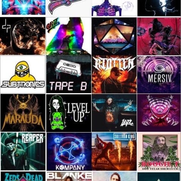 Edm Target Sticker Edm - Etsy