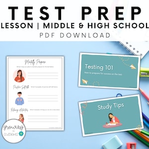 Test Prep Lesson: Middle & High School Strategies (Digital Download)