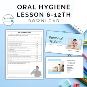 Oral Hygiene Lesson: Middle & High School Health (Digital Download)