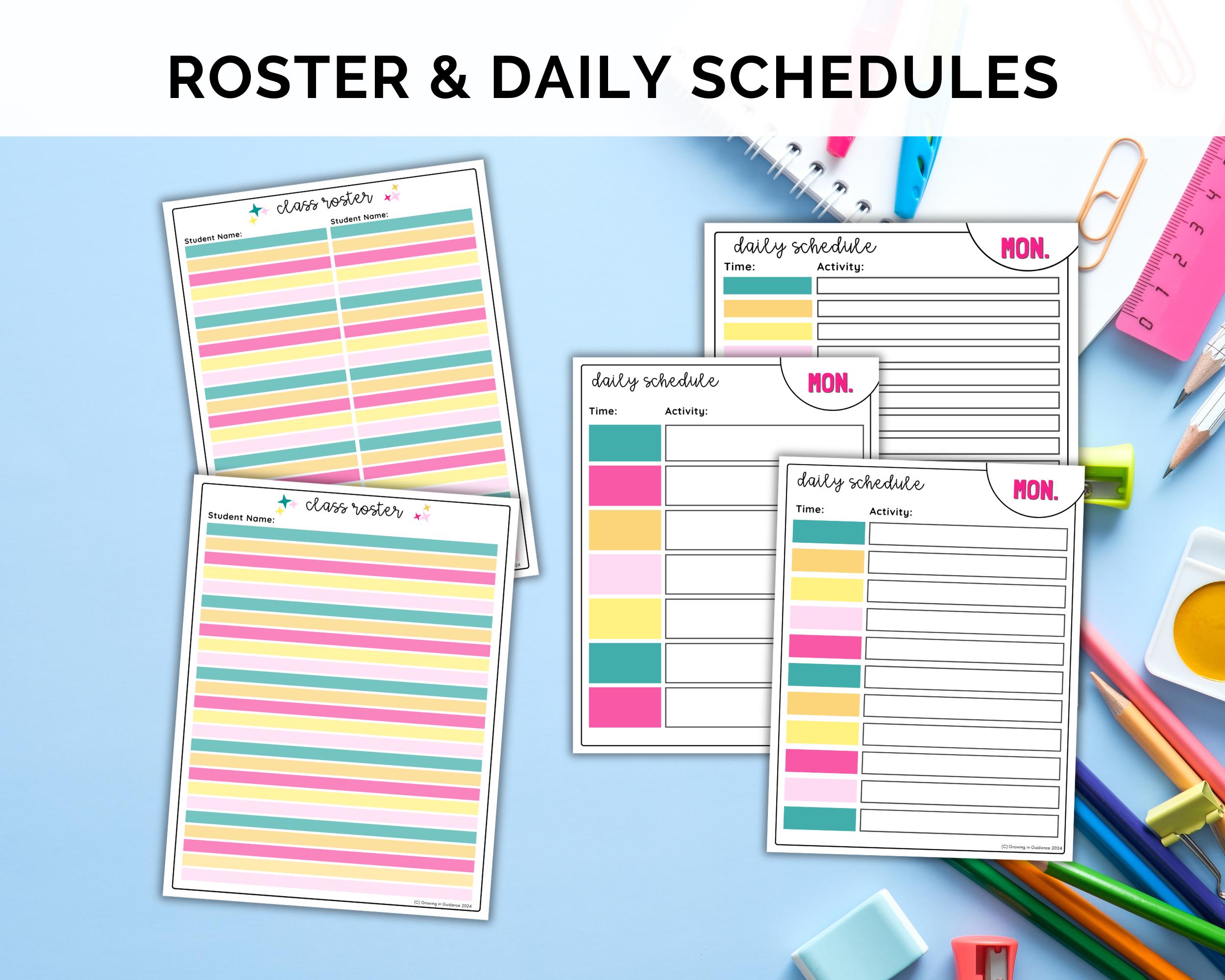 Editable Substitute Teacher Binder Template: K-5 Forms (digital ...