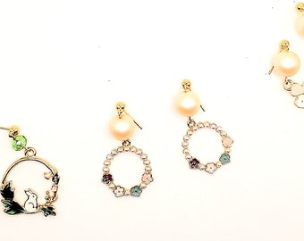 Hand crafted Garden Party Earrings in Four Different Design