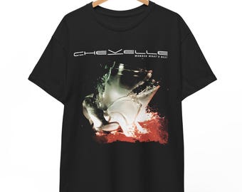 Maglietta Chevelle Wonder What's Next Album, abbigliamento alternative metal rock anni 2000