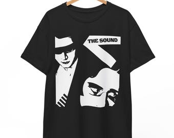 Maglietta dell'album The Sound Jeopardy, maglietta della band post-punk degli anni '80