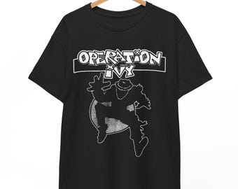 Maglietta Operation Ivy / Maglietta Ska Punk Rock Band / Maglietta grafica Energy Jesse Michaels / Top Hardcore Punk East Bay / Dalla S alla 5XL