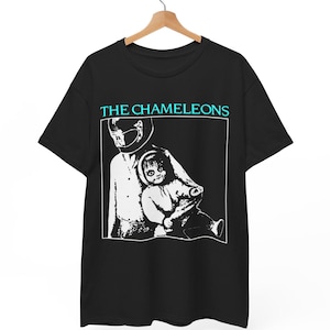 The Chameleons UK T-Shirt, 80s Post Punk Goth, Joy Division The Cure Fan Apparel, The Smiths New Wave Band Tee, S to 5XL