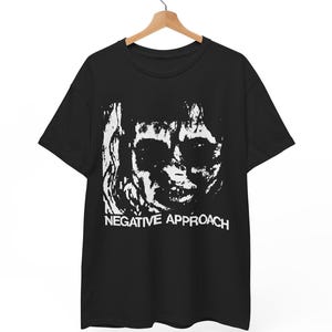 Maglietta della band Negative Approach: maglietta hardcore punk anni '80 immagine 1