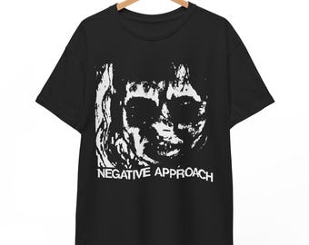 Negative Approach Band Tee: 80s Hardcore Punk Shirt