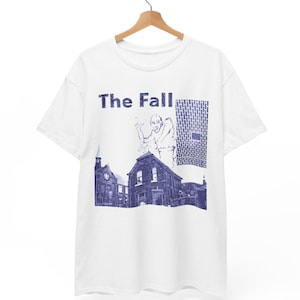 The Fall How I Wrote Elastic Man Post-Punk T-Shirt, Mark E. Smith Retro Cotton Tee
